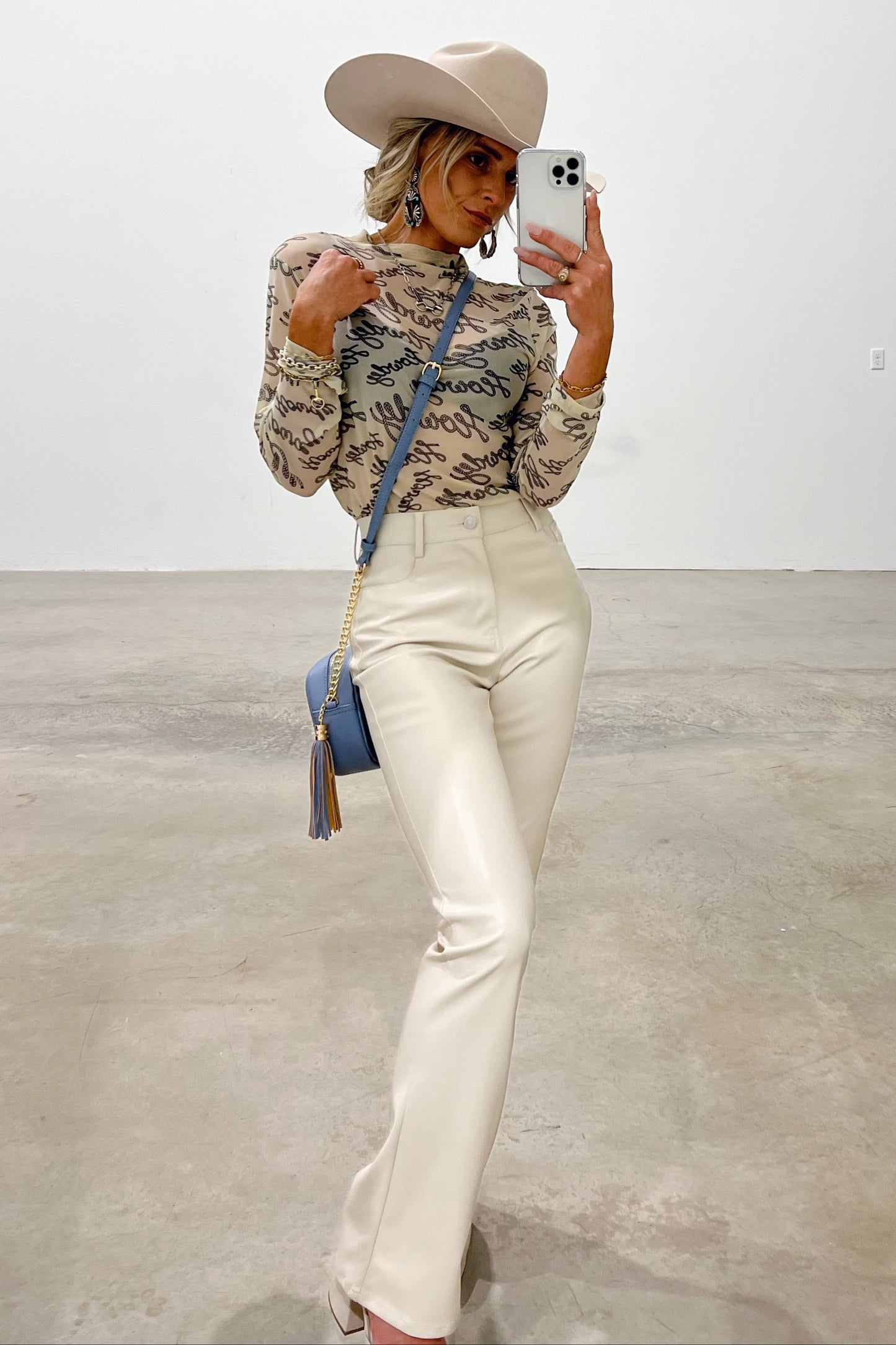 SALE The Kynlee Leather Pant