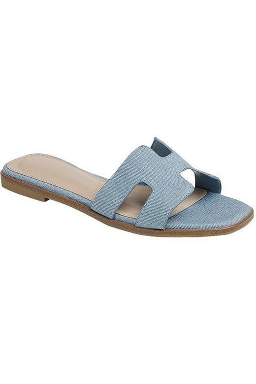 SALE The Alia Denim Sandal