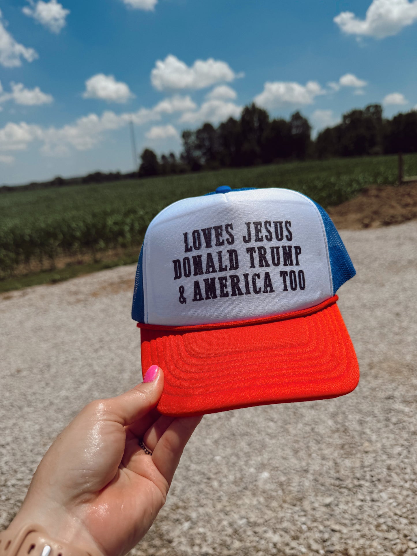 DONALD TRUMP *RWB* CAP