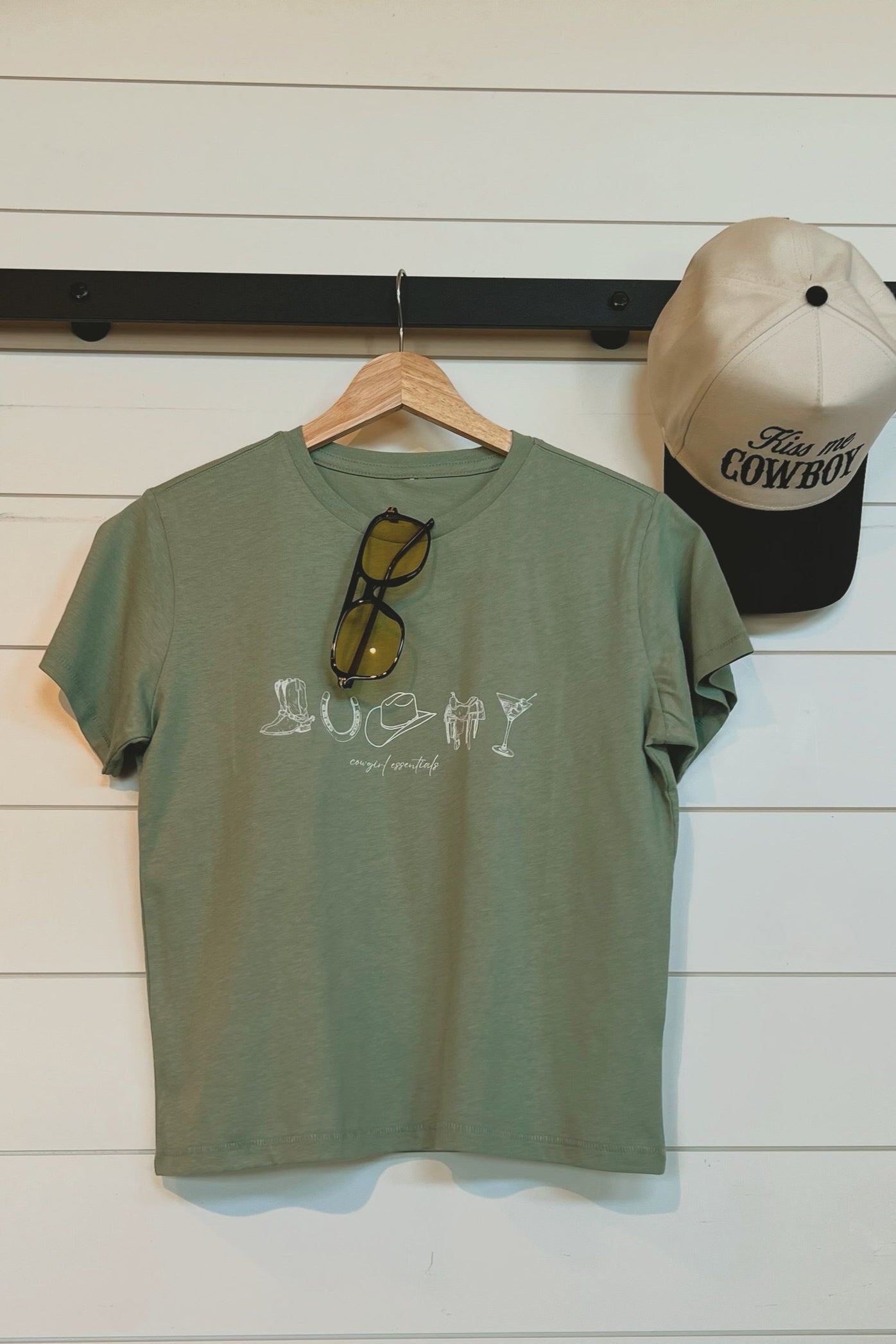 The Cowgirl Essentials Baby Tee
