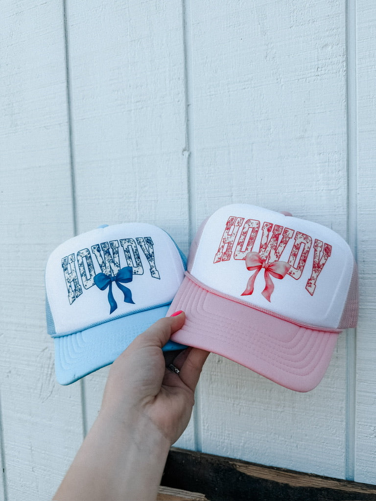COQUETTE HOWDY CAP: PINK