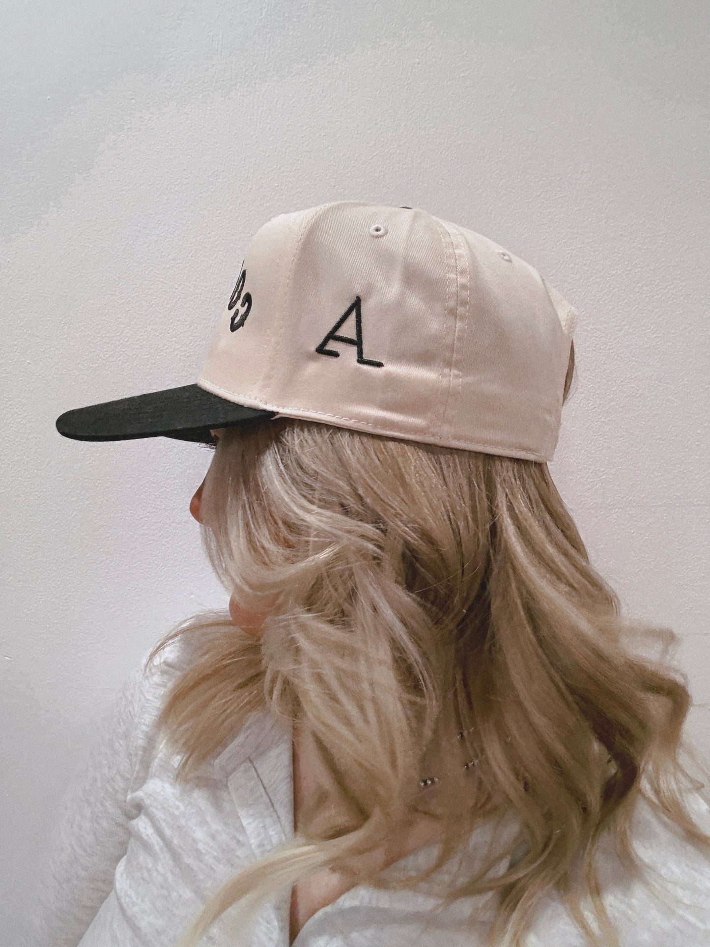 WA COWGIRL CAP: BLACK