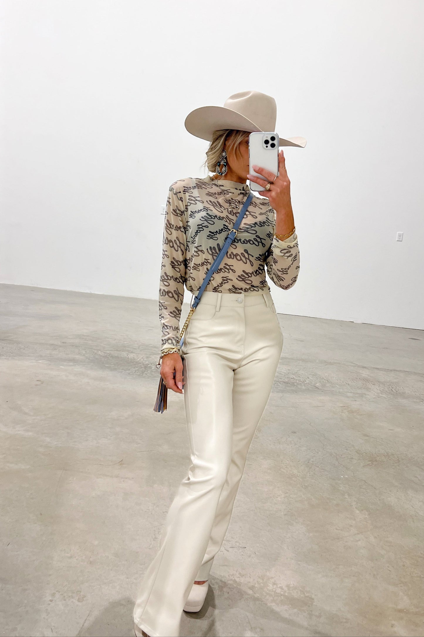 SALE The Kynlee Leather Pant