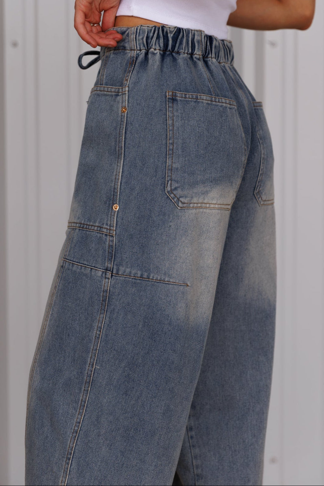 SALE The Sariah Barrel Jean