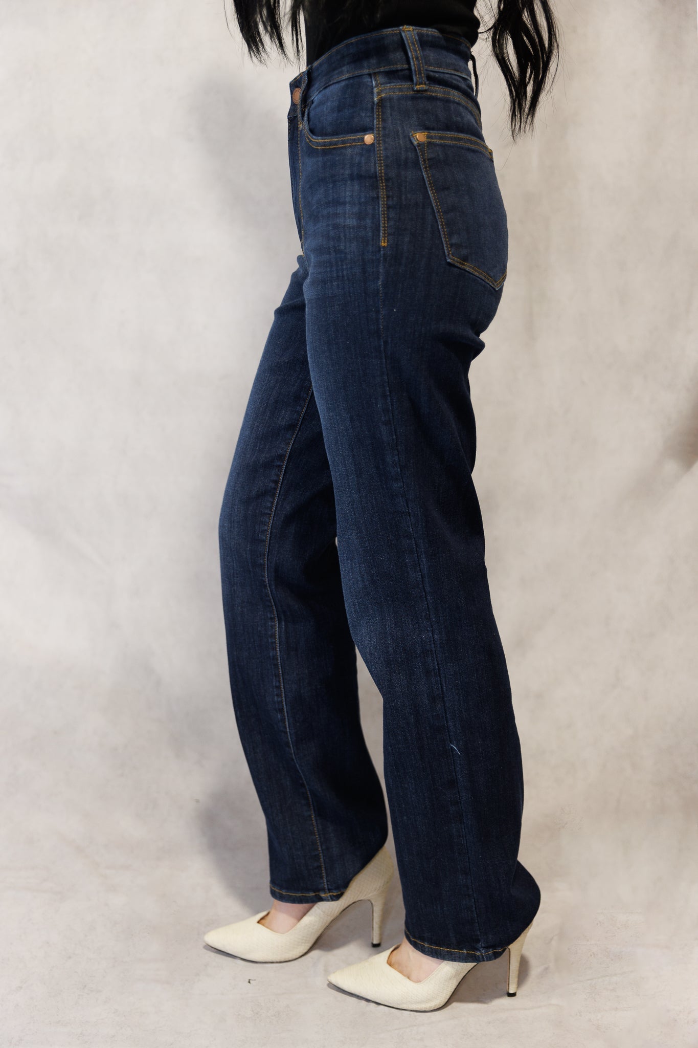 The Nadia Straight Leg Jean