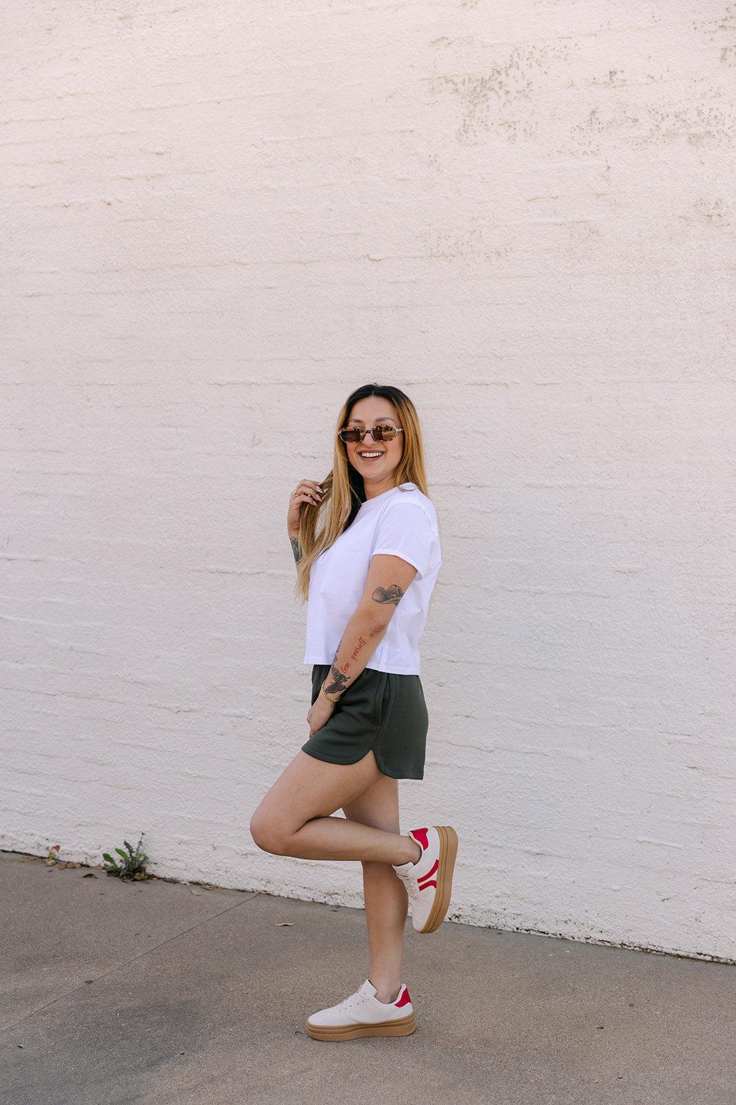 The Cowgirl Club Short in Olive