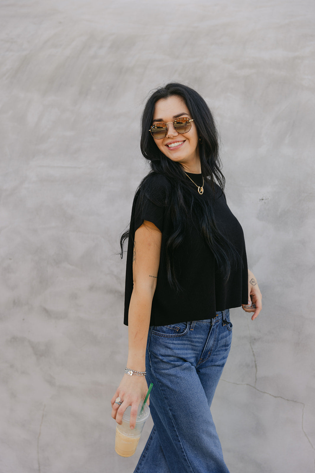 The Tessa Jean in Medium Wash
