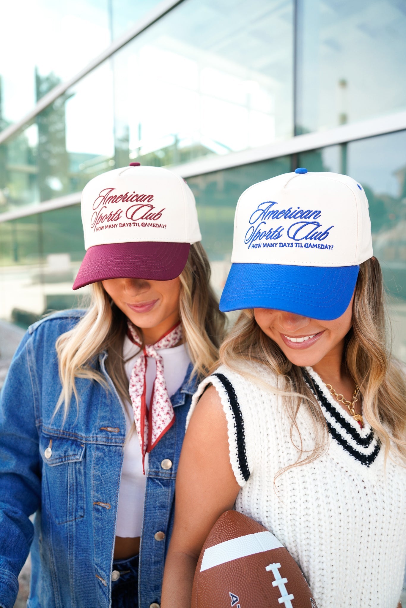 American Sports Club Vintage Trucker Hat