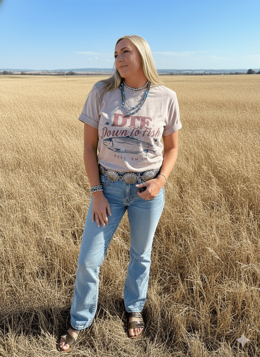 Down To Fish Graphic Tee