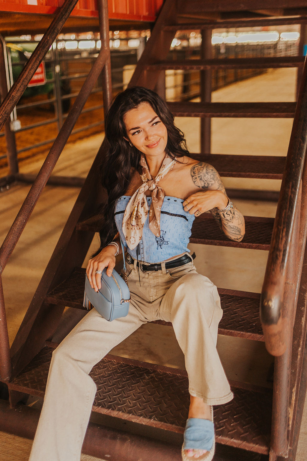 SALE The Bull Rider Crop Top