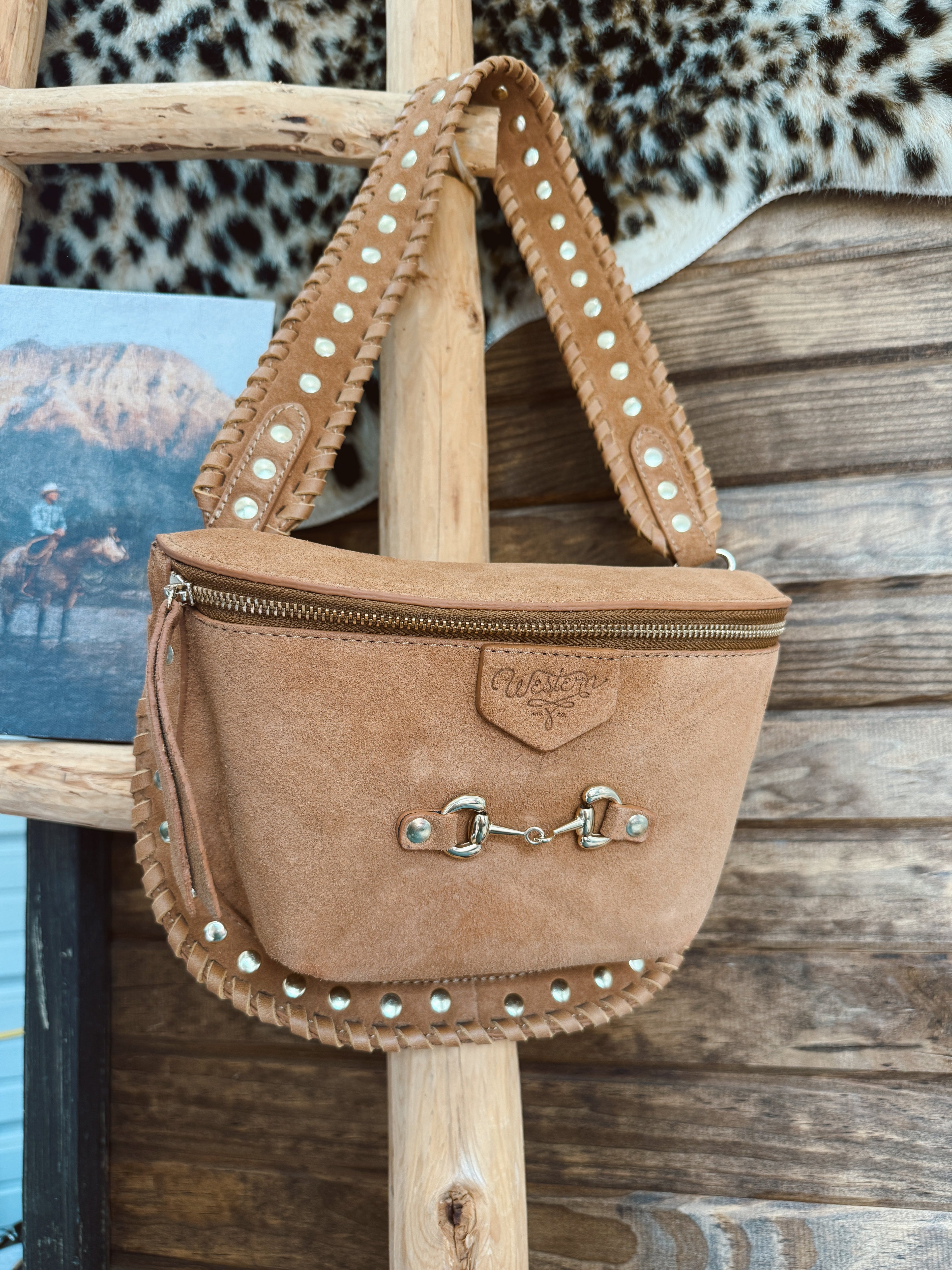 The Bit Bum Bag - chestnut