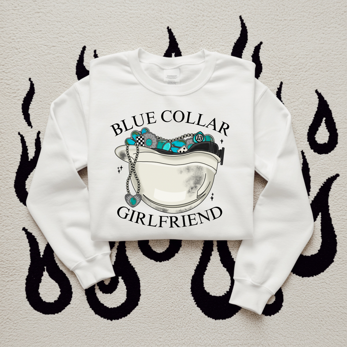 Blue Collar GF (1) TEE or CREWNECK