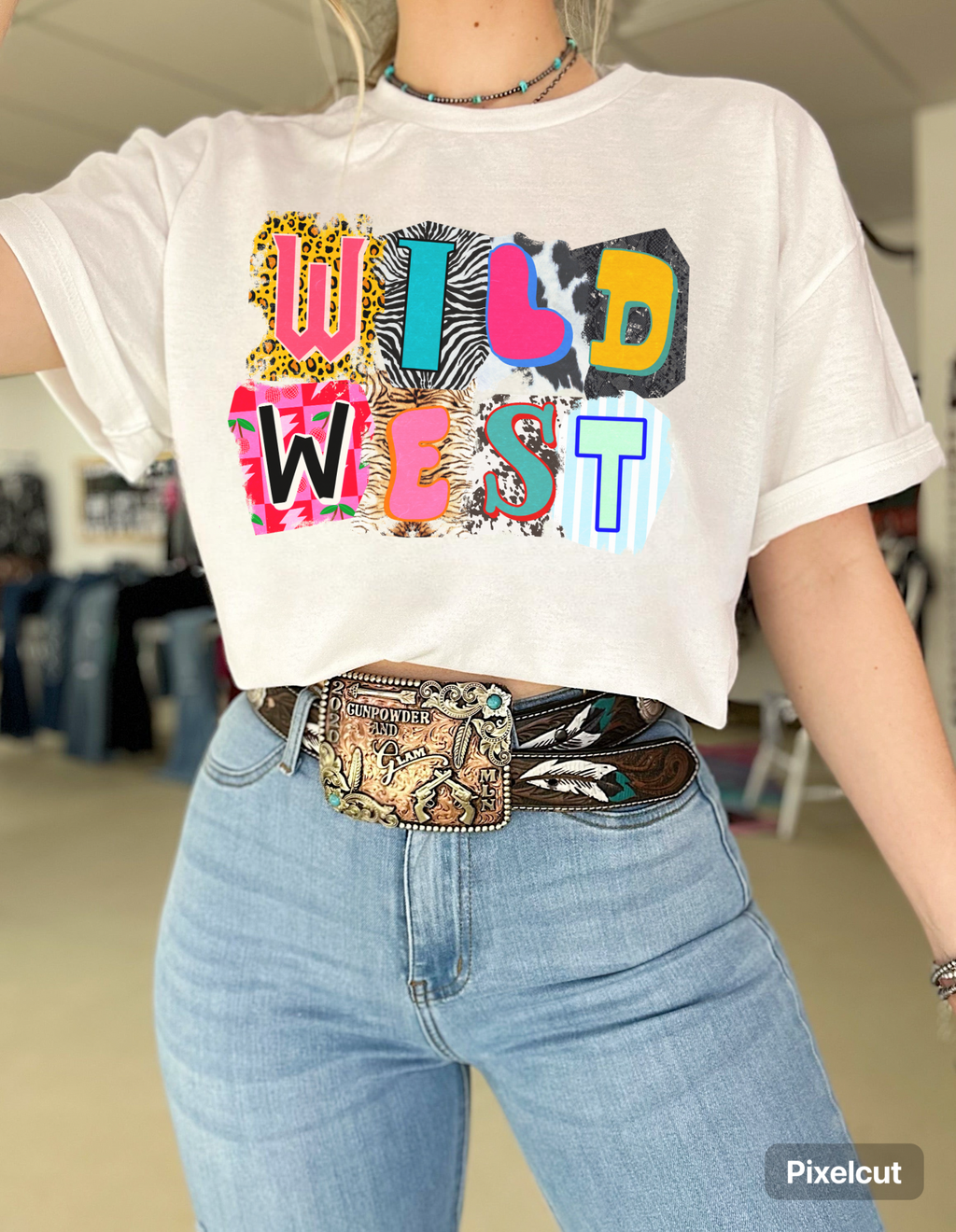 Wild West TEE or CREWNECK