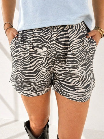 Stripe A Poze Shorts
