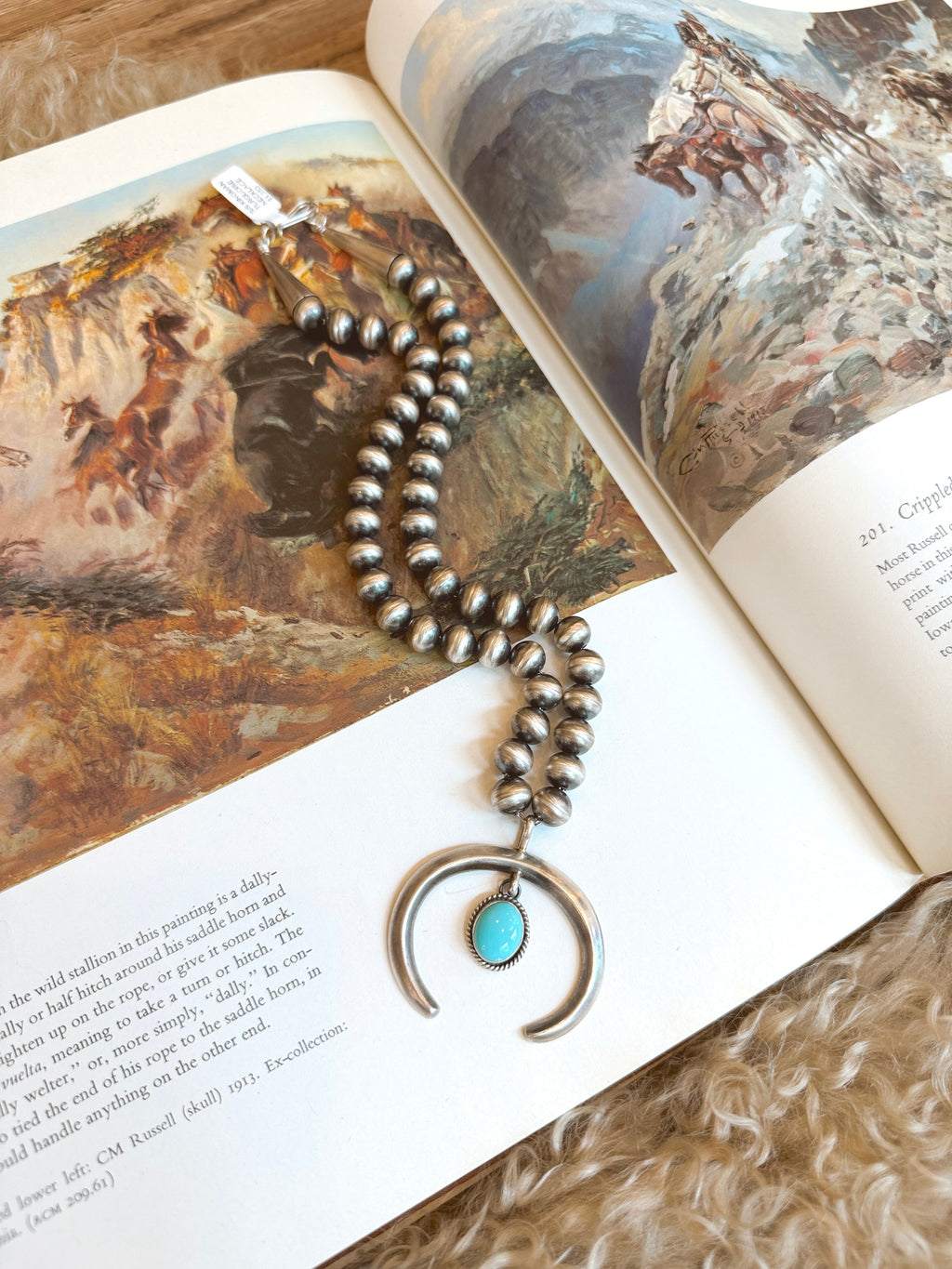 The Rena Begay Naja Navajo Pearl Necklace