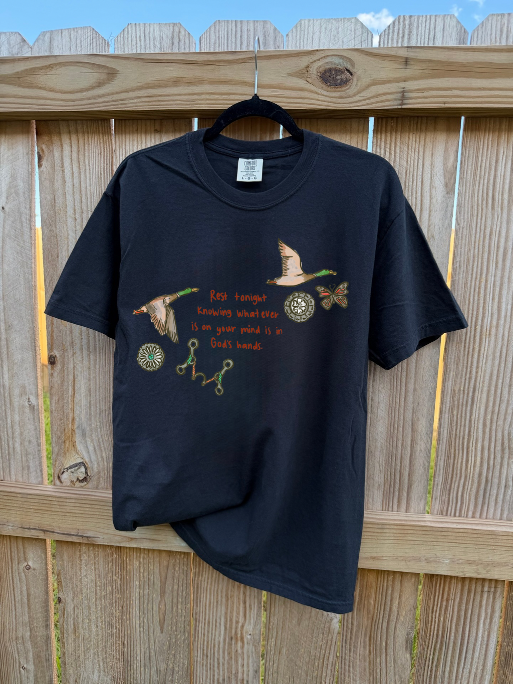 In God’s Hands COMFORT COLORS TEE