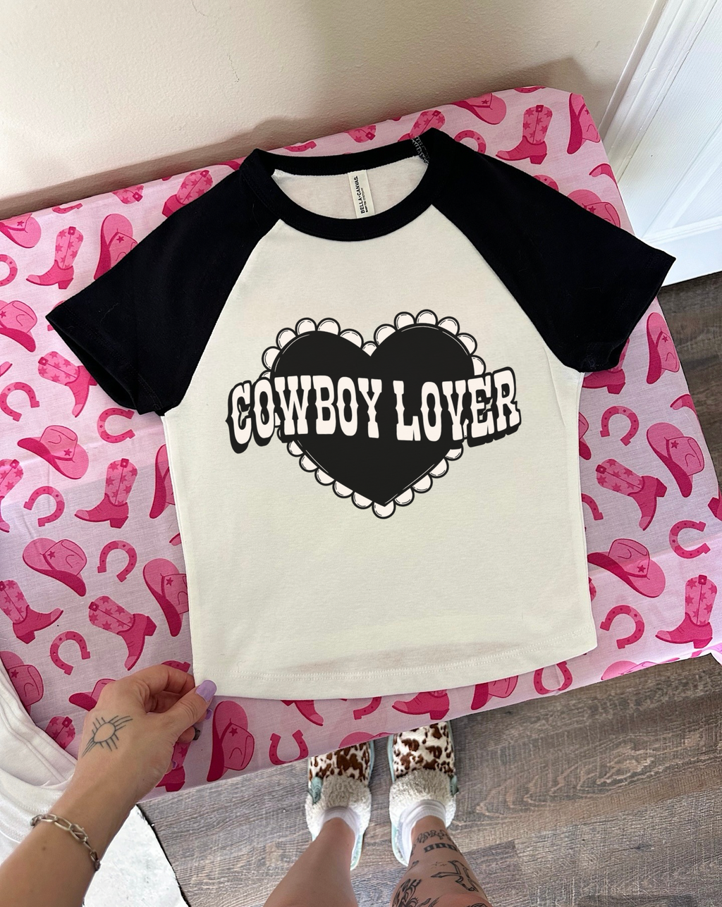 Cowboy Lover Baby Tee