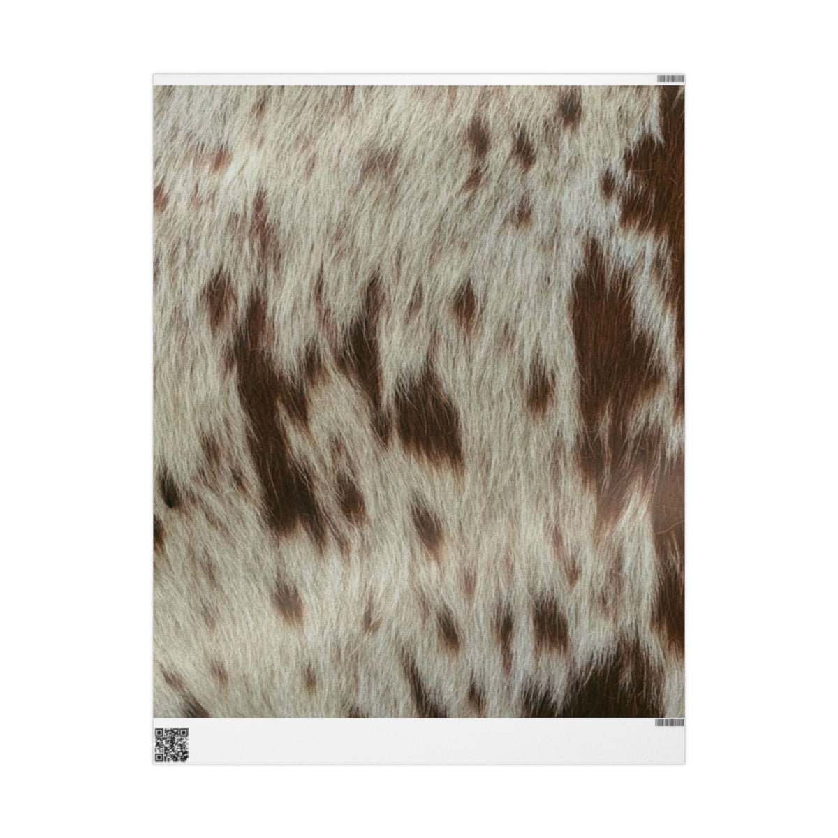 Wrapping Paper – Cozy Faux Fur Animal Print Gift Wrap