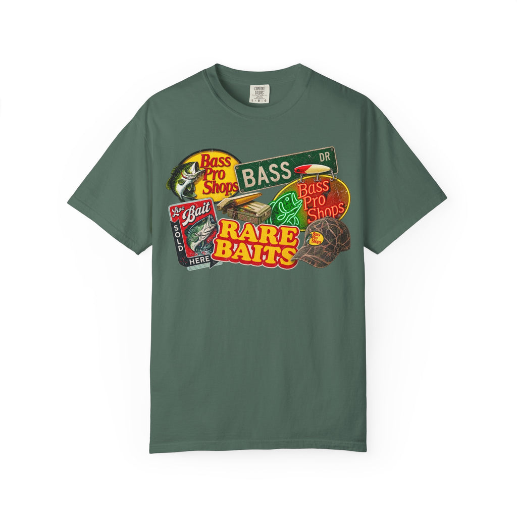 Bass Pro Shops Vintage Patch T-Shirt — Rare Baits Graphic Tee