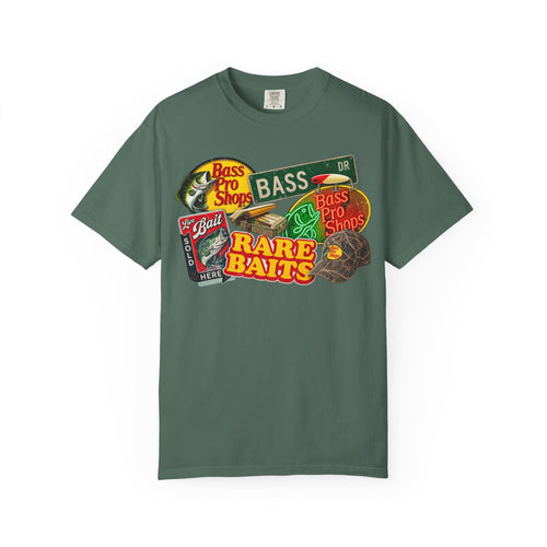 Bass Pro Shops Vintage Patch T-Shirt — Rare Baits Graphic Tee