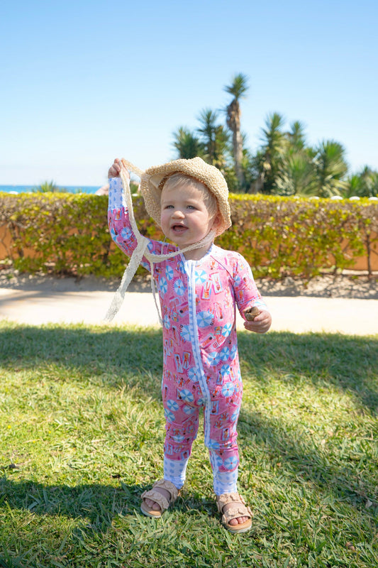 Pink Beach - Bamboo Sleeper