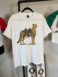 Cheetah Cowboy Tee or Crewneck
