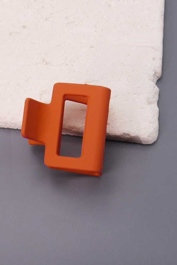 The Scottie Claw Clip in Burnt Orange