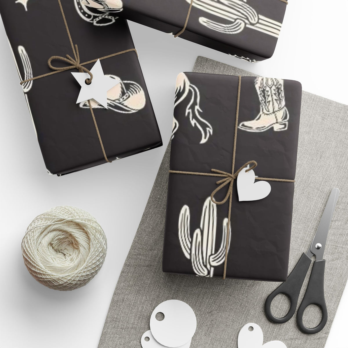 Western Cowboy Wrapping Paper