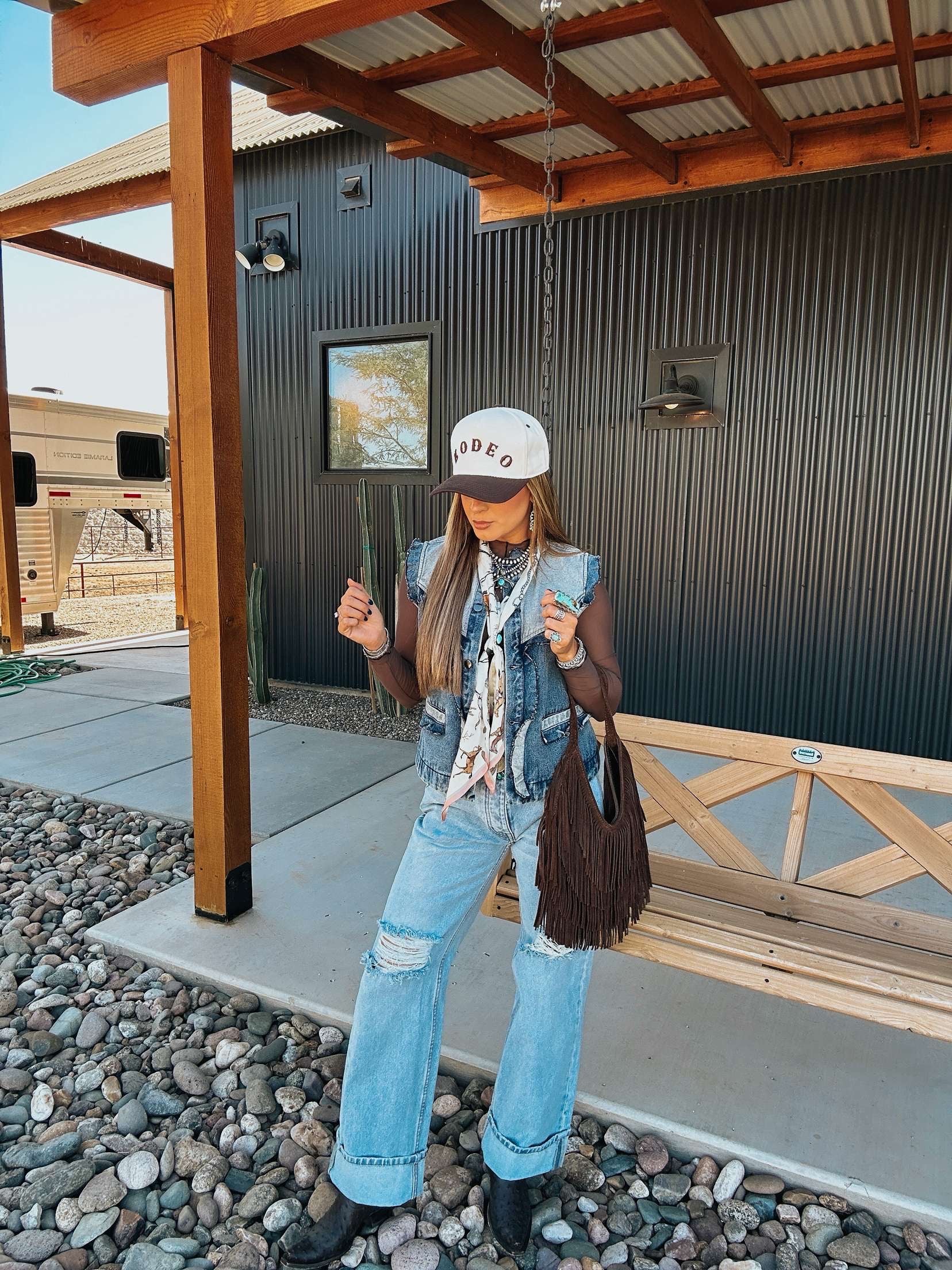 The Tasha Polizzi Denim Vest