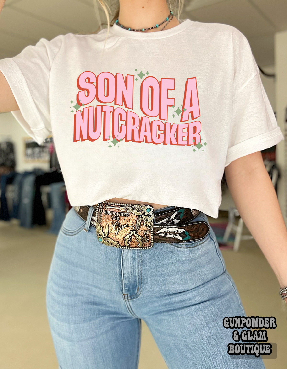 Son Of A Nutcracker Tee or Crewneck