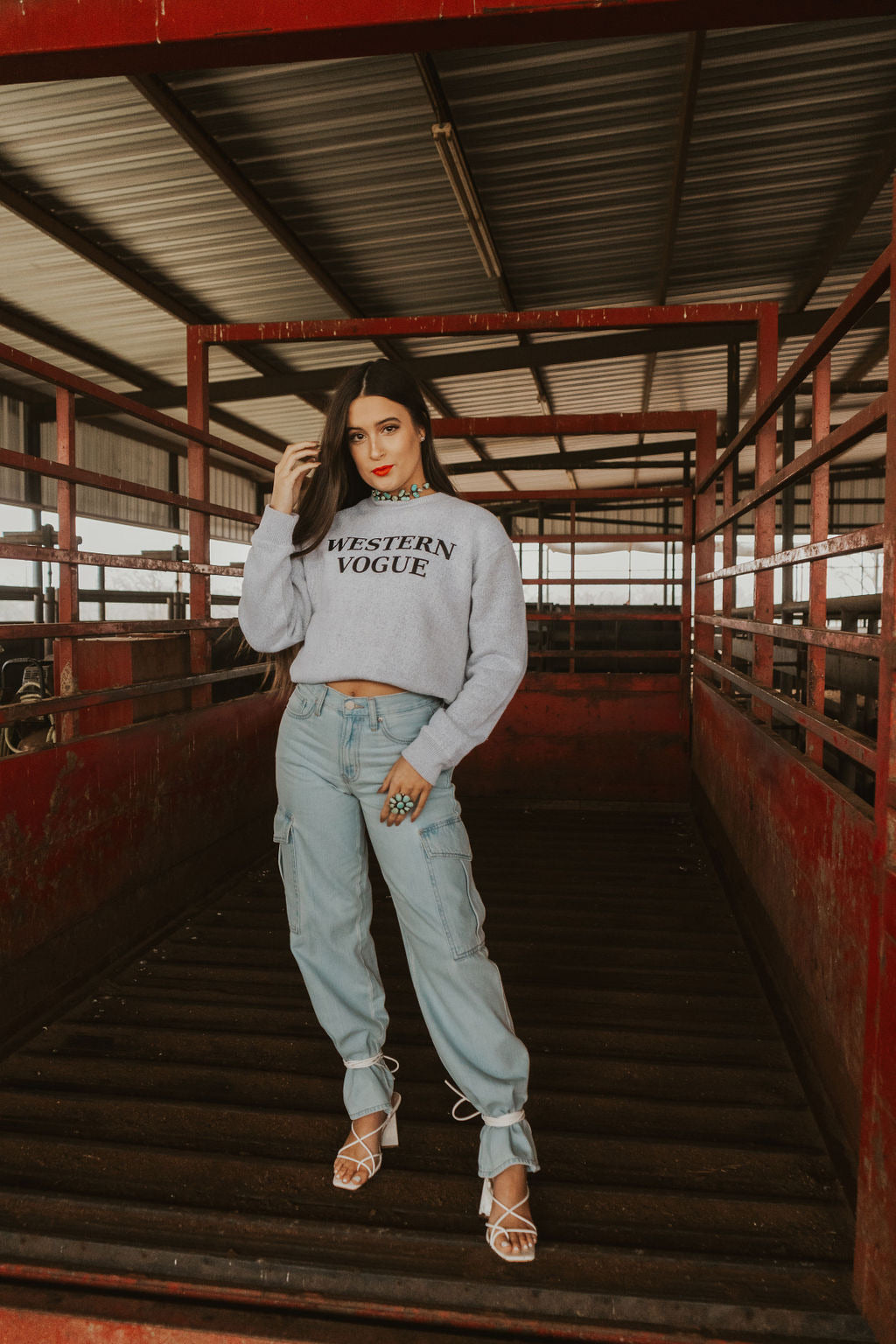 The Denton Denim Cargo Jeans- 29
