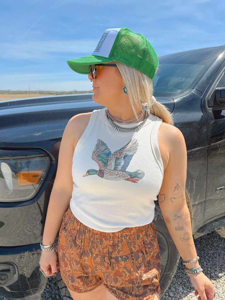 BEDAZZLED DUCK TANK