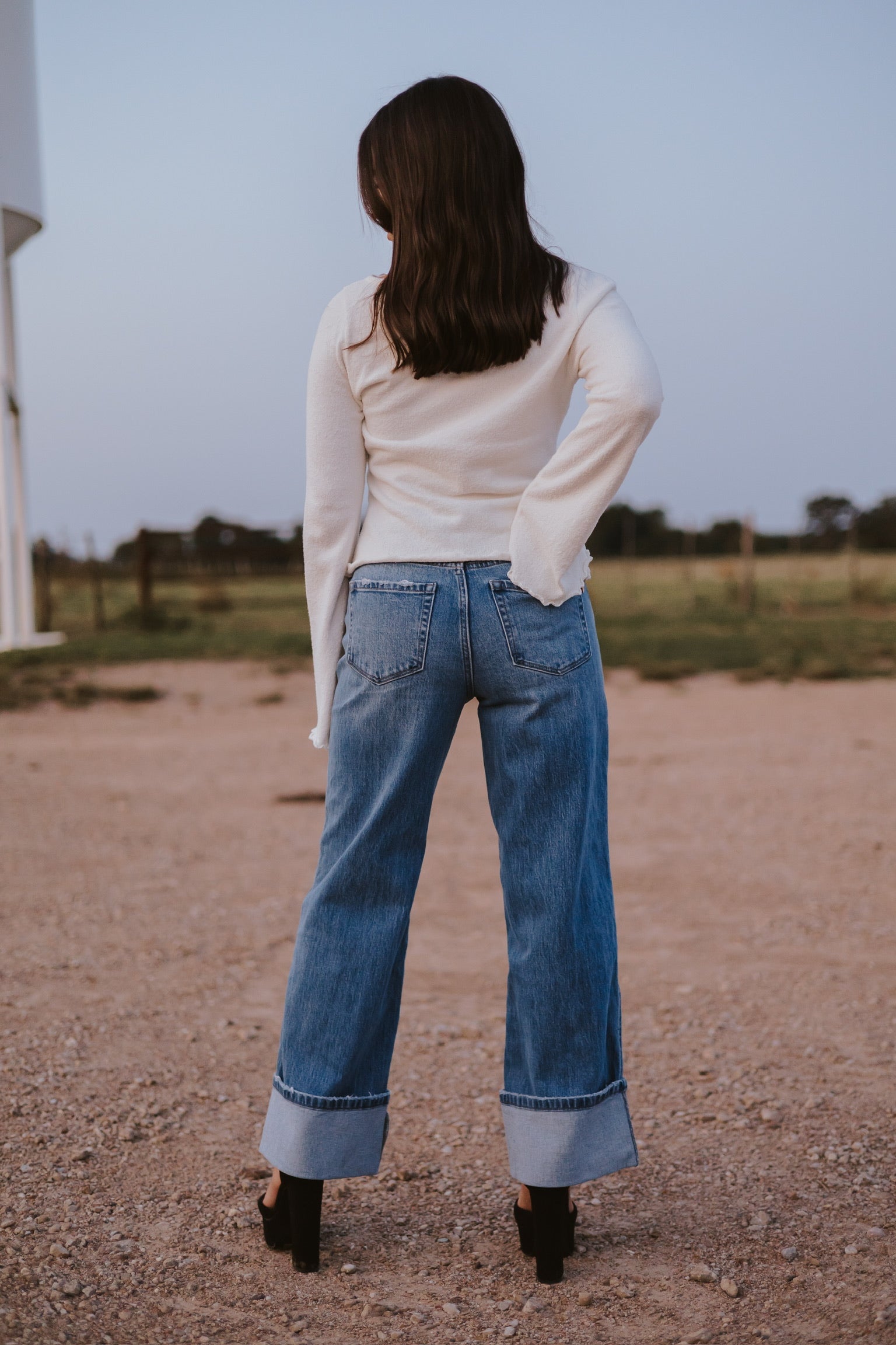 The Fiona Jeans in Dark Wash