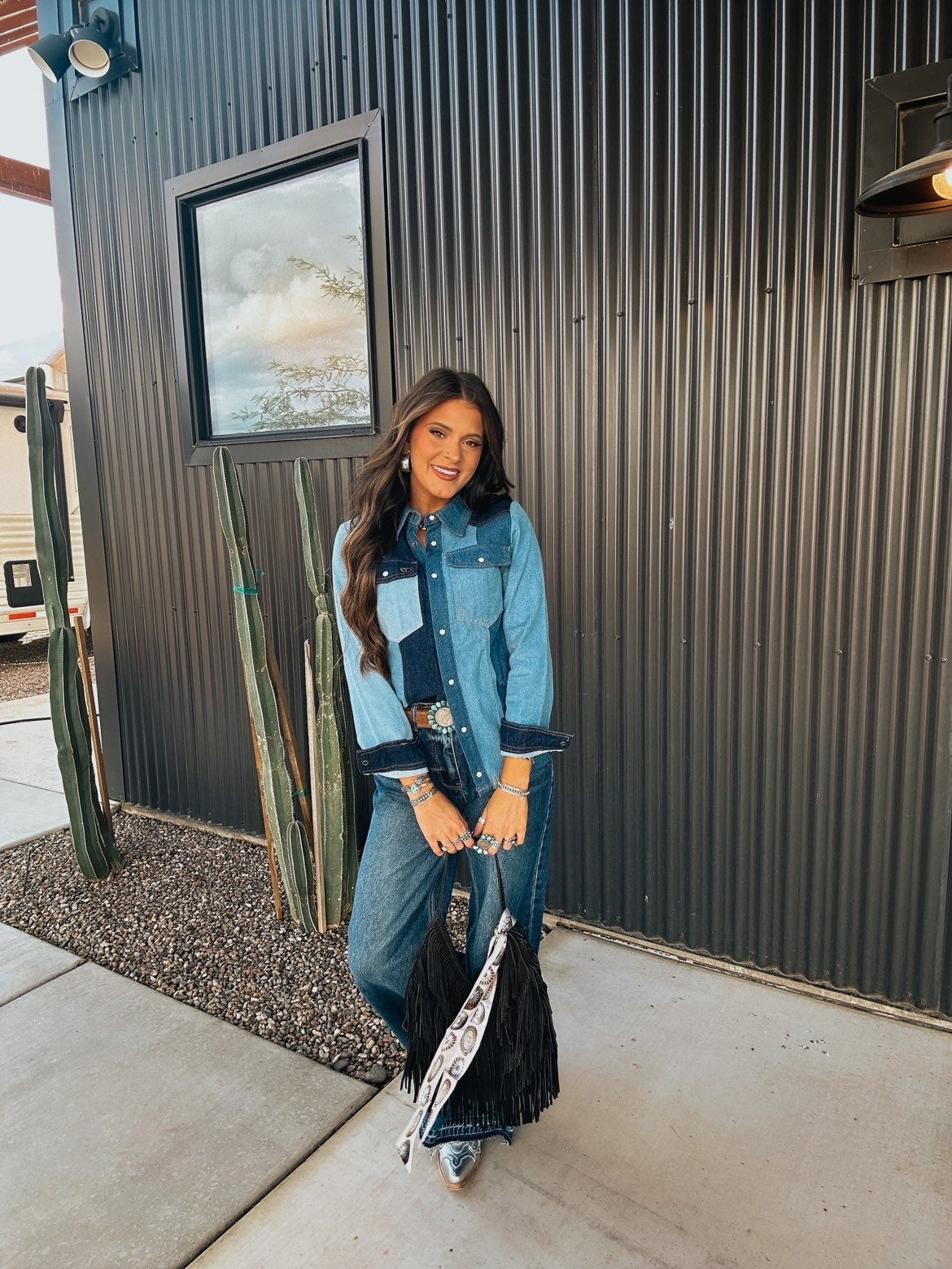 The Fringe Purse - Black