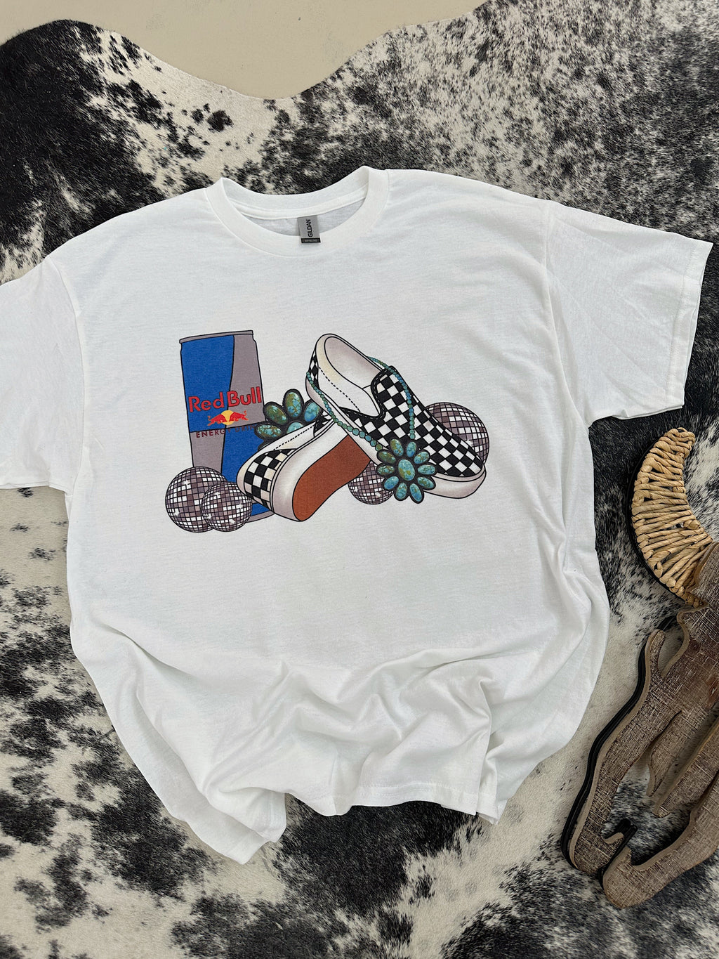 Western Energy Drink TEE or CREWNECK