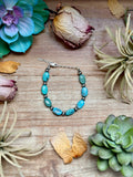 Blue Turquoise Bracelet – 6 1/4" – 5mm