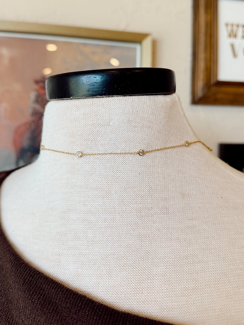 The Rhinestone Cowgirl Necklace {GOLD + SILVER}