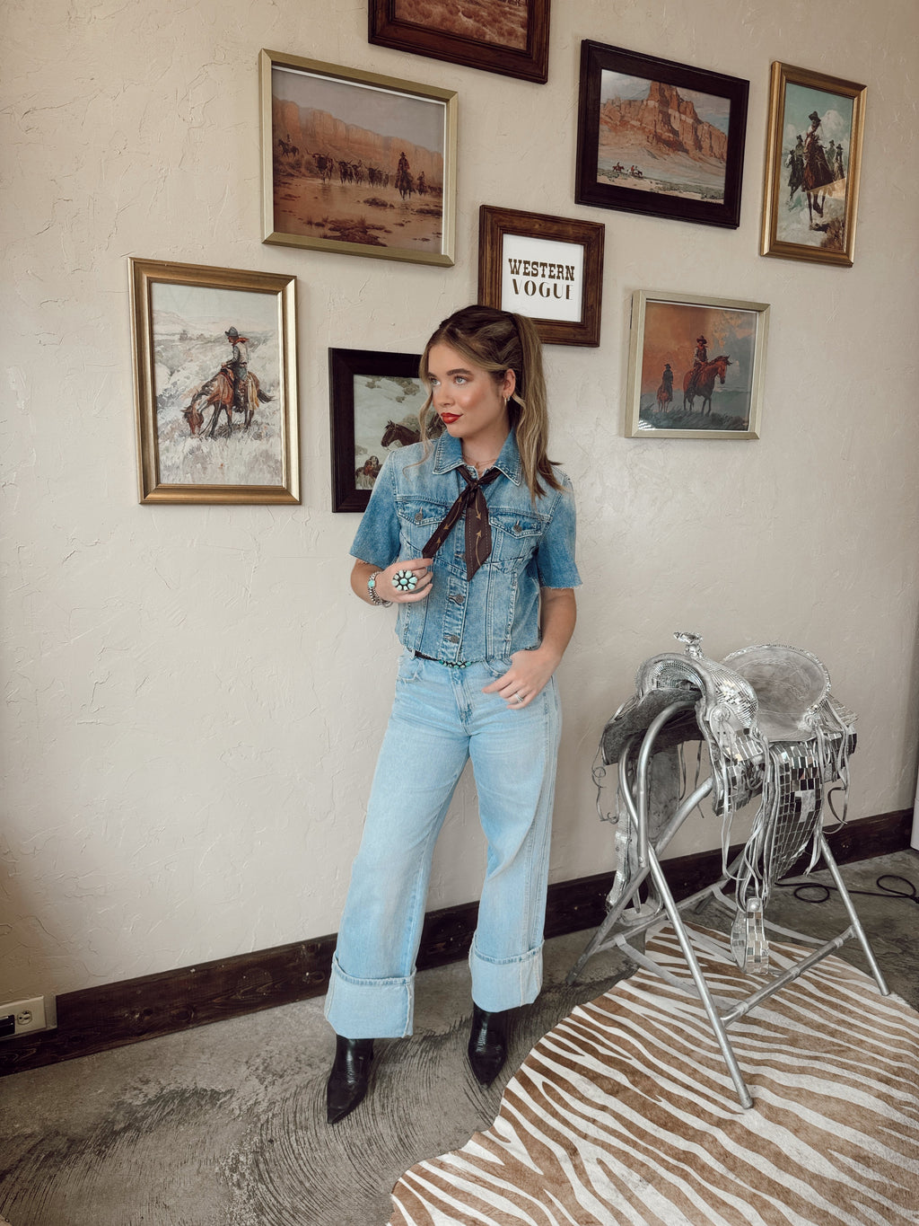 The Fiona Jeans in Light Wash