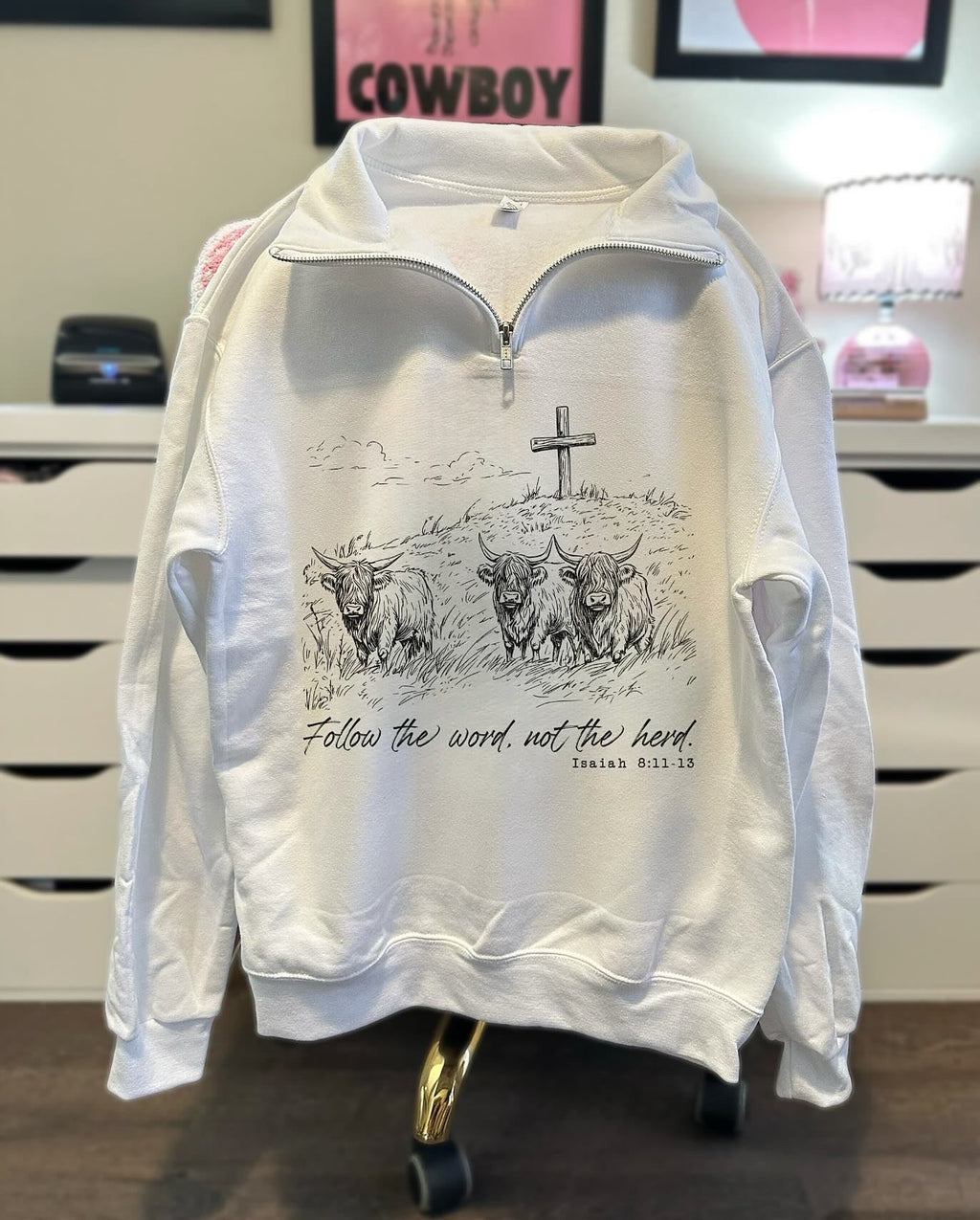 Follow The Word Quarter Zip