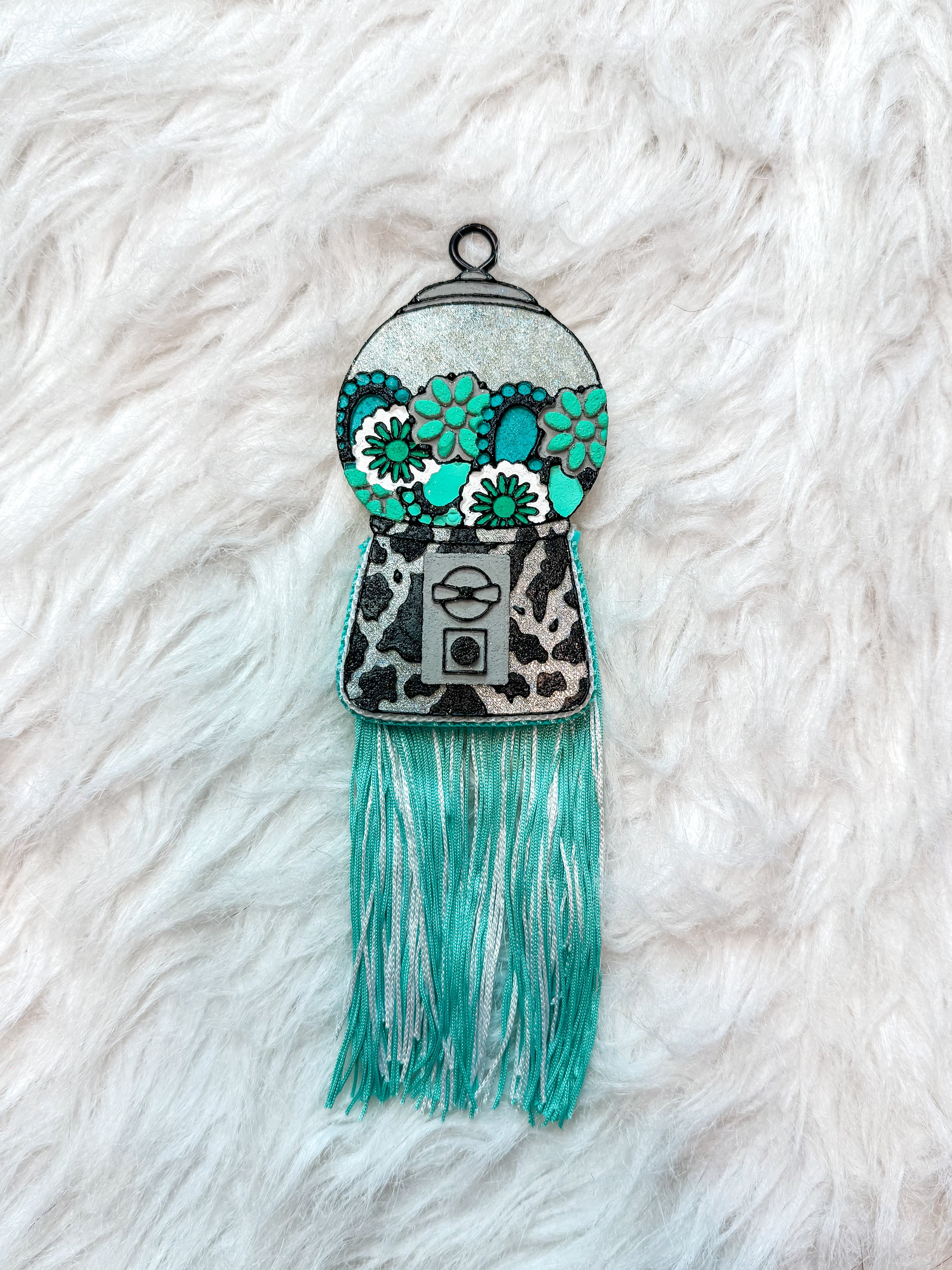 Turquoise Gumball Freshie