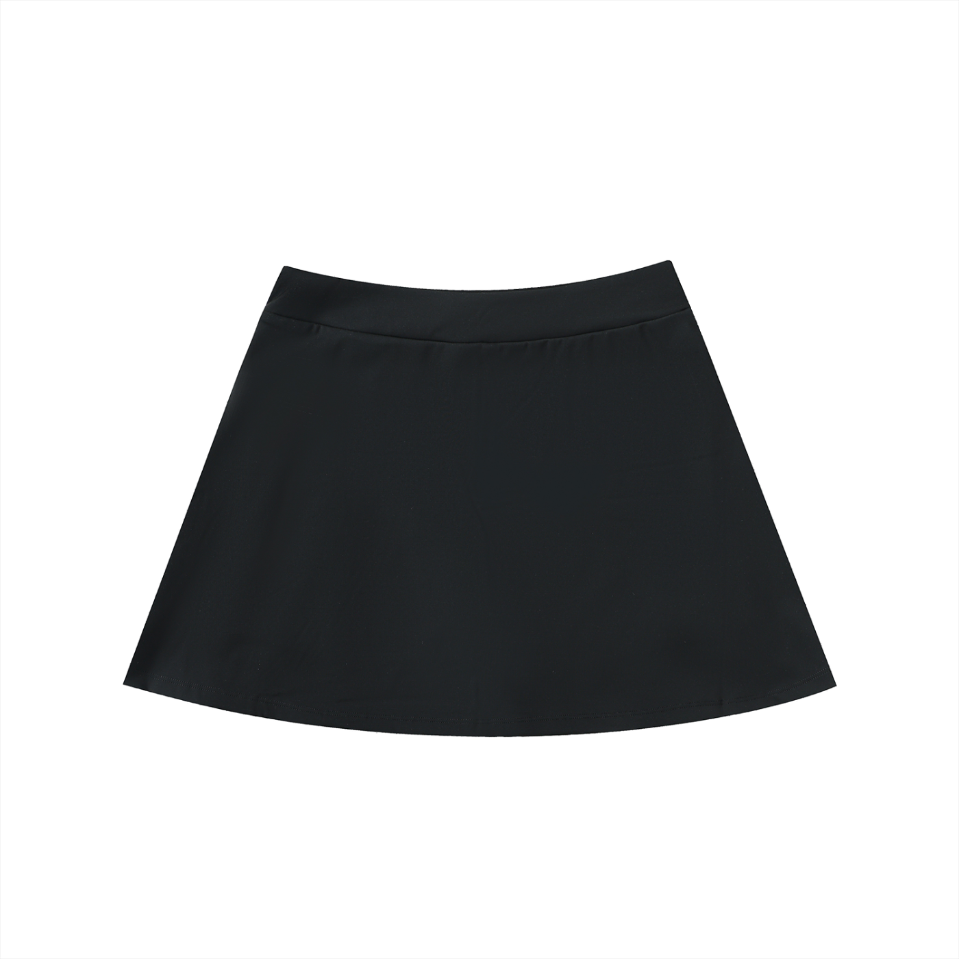 Backroad Babe High-Waist Pocketed A-Line Skirt