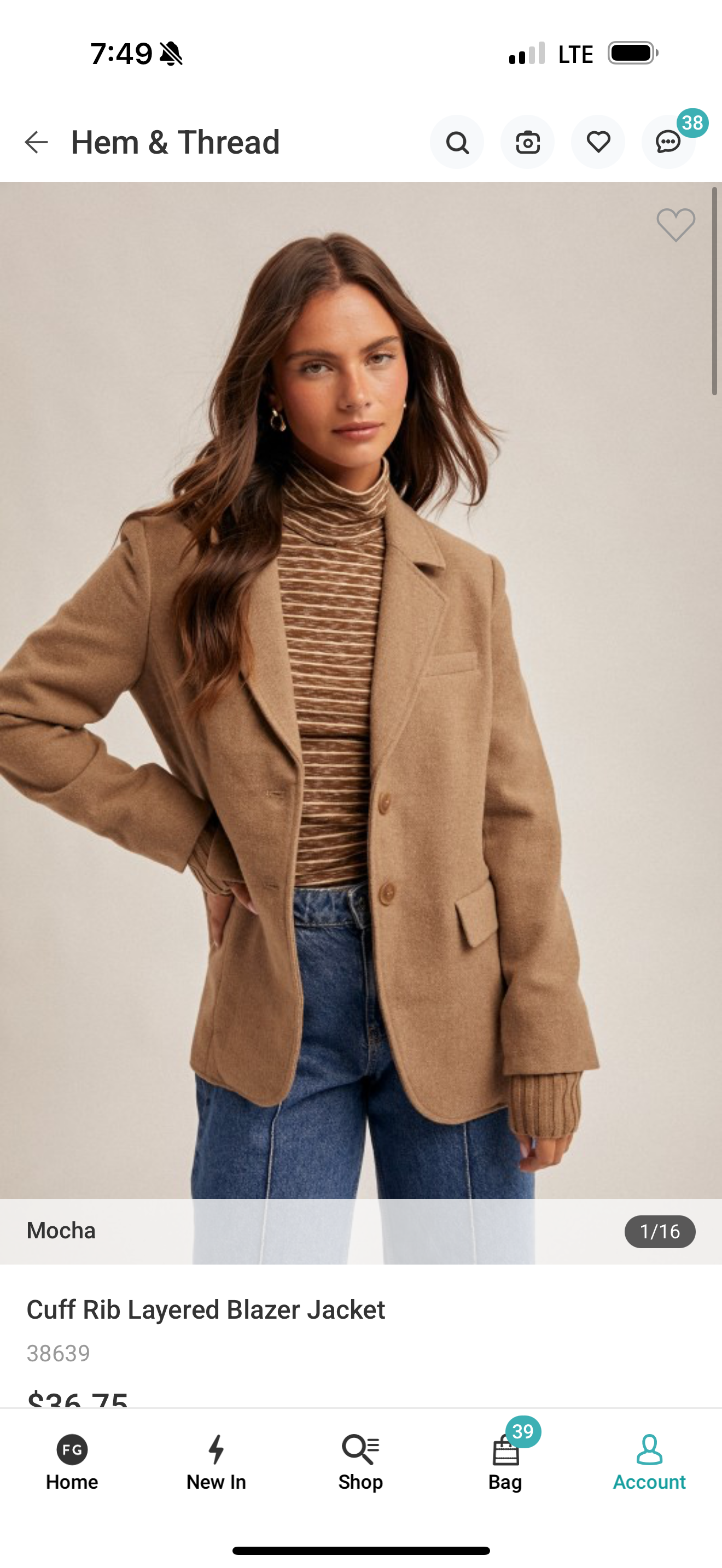 The Camel Blazer