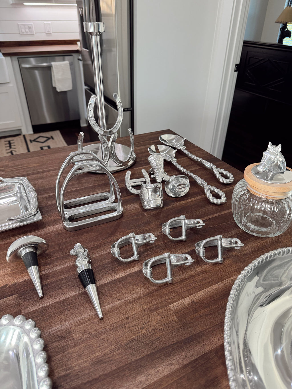 The Horse Bit Napkin Ring Set