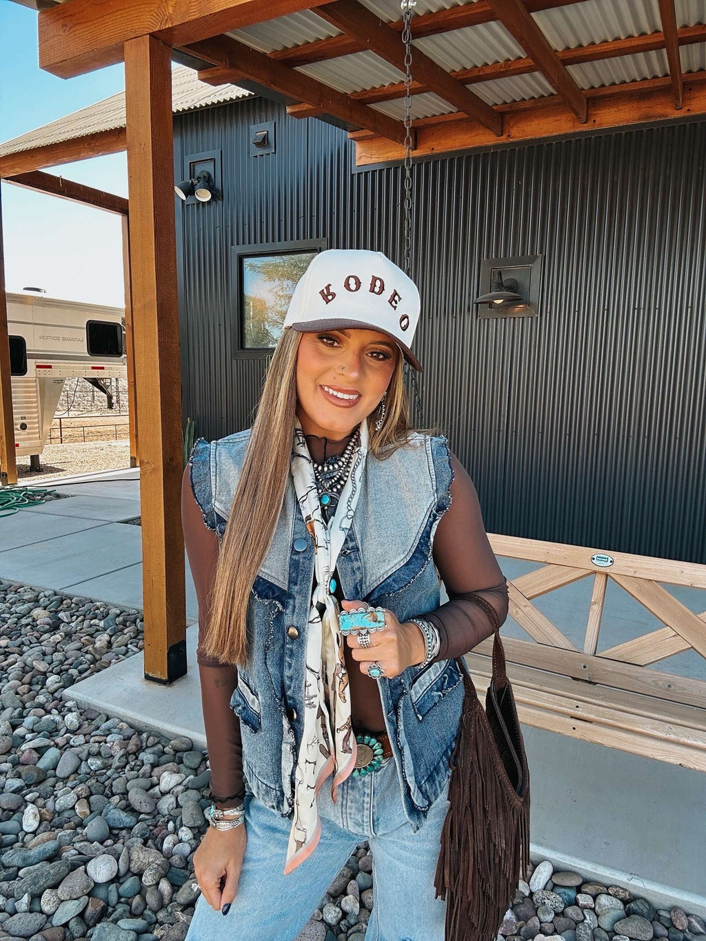 The Tasha Polizzi Denim Vest