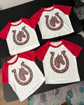 Horseshoe Baby Tee