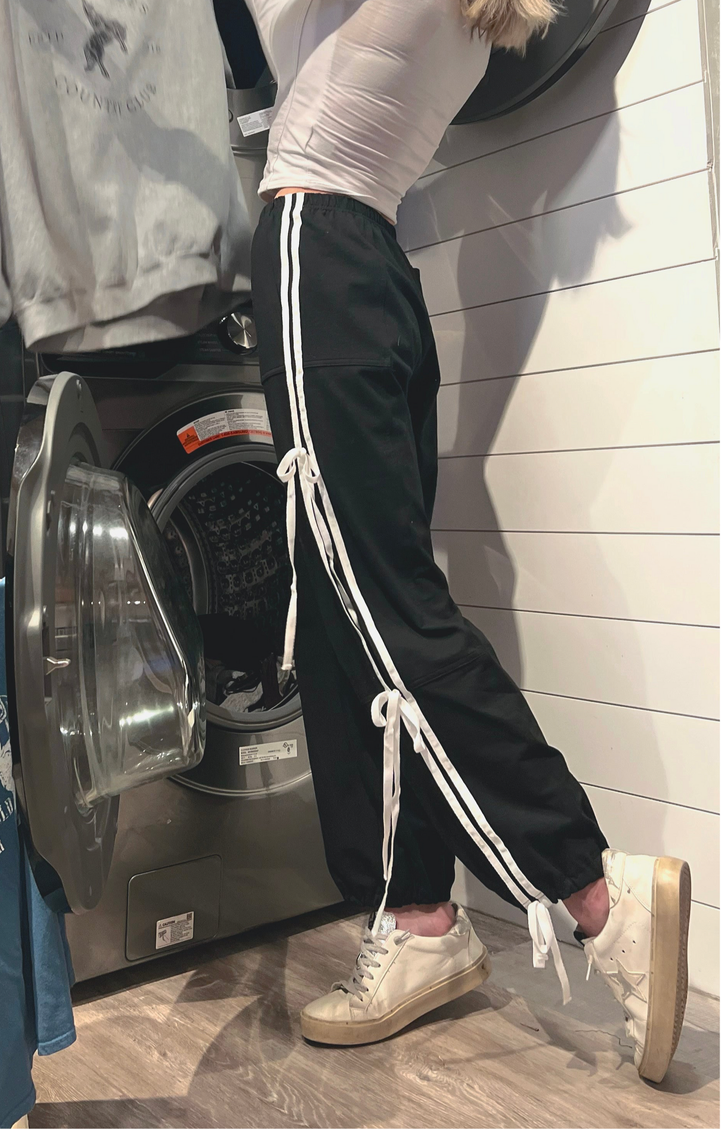 The Maggie Joggers in Black