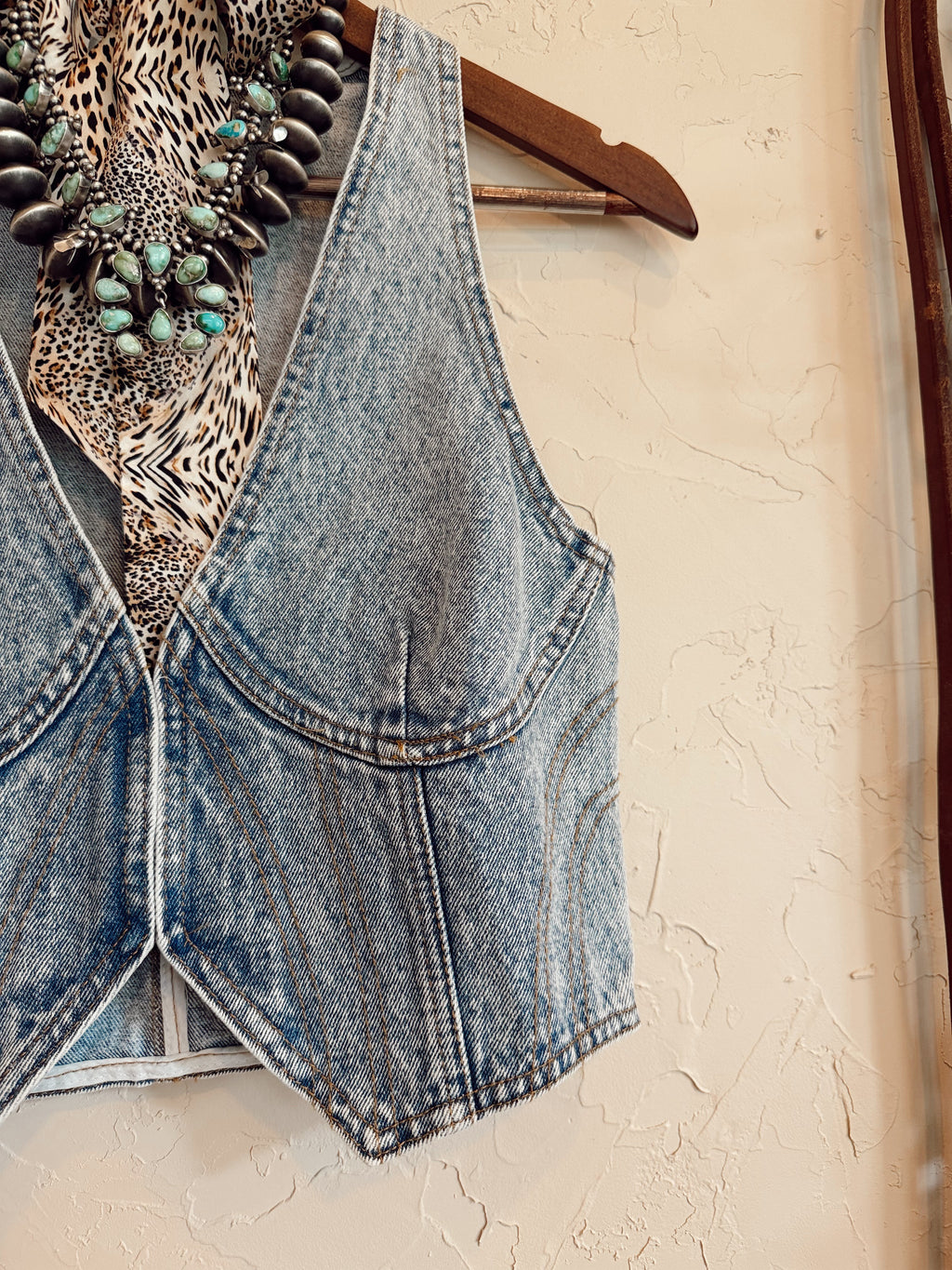 The Devan Denim Top