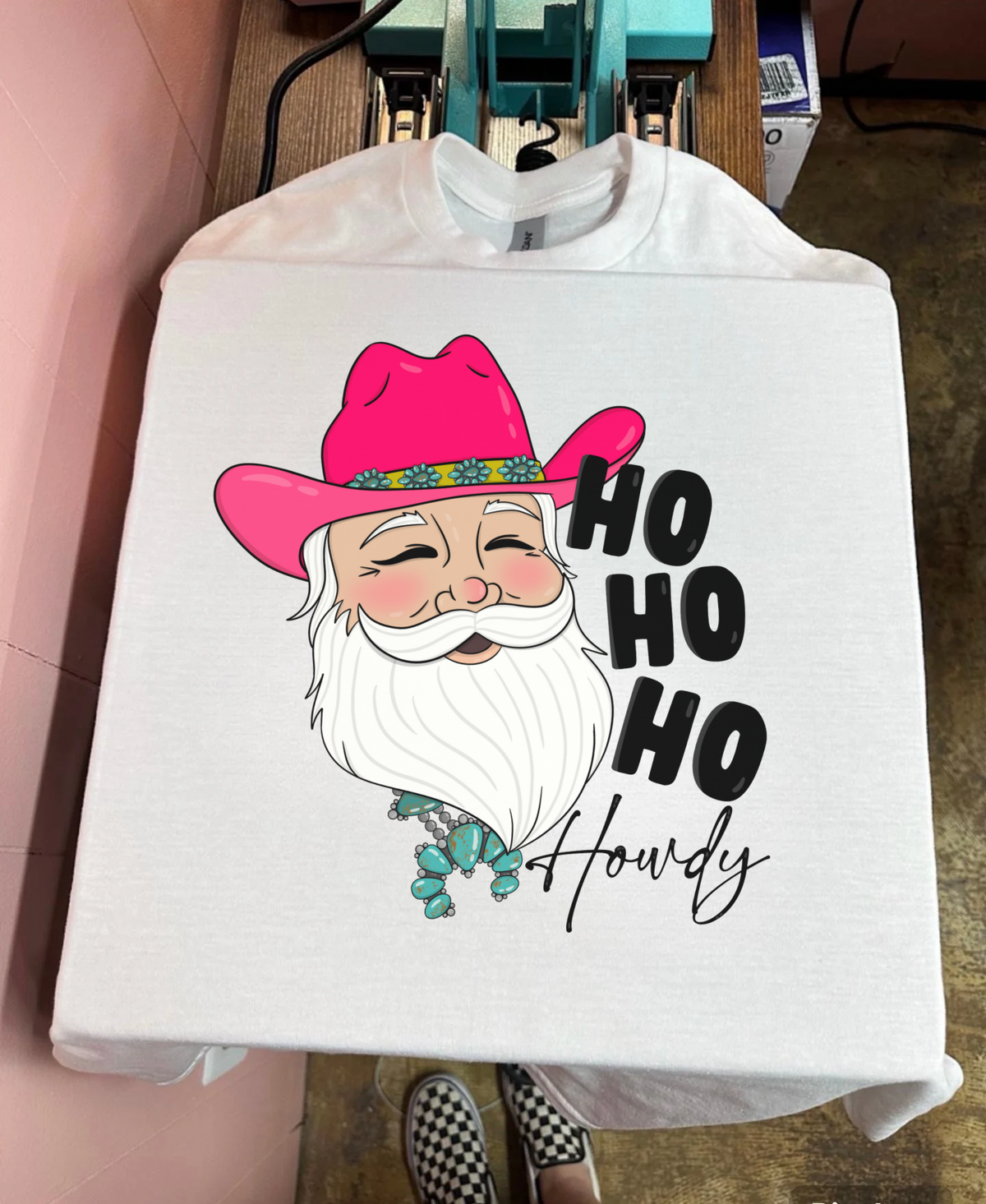 Ho Ho Ho Howdy Tee or Crewneck