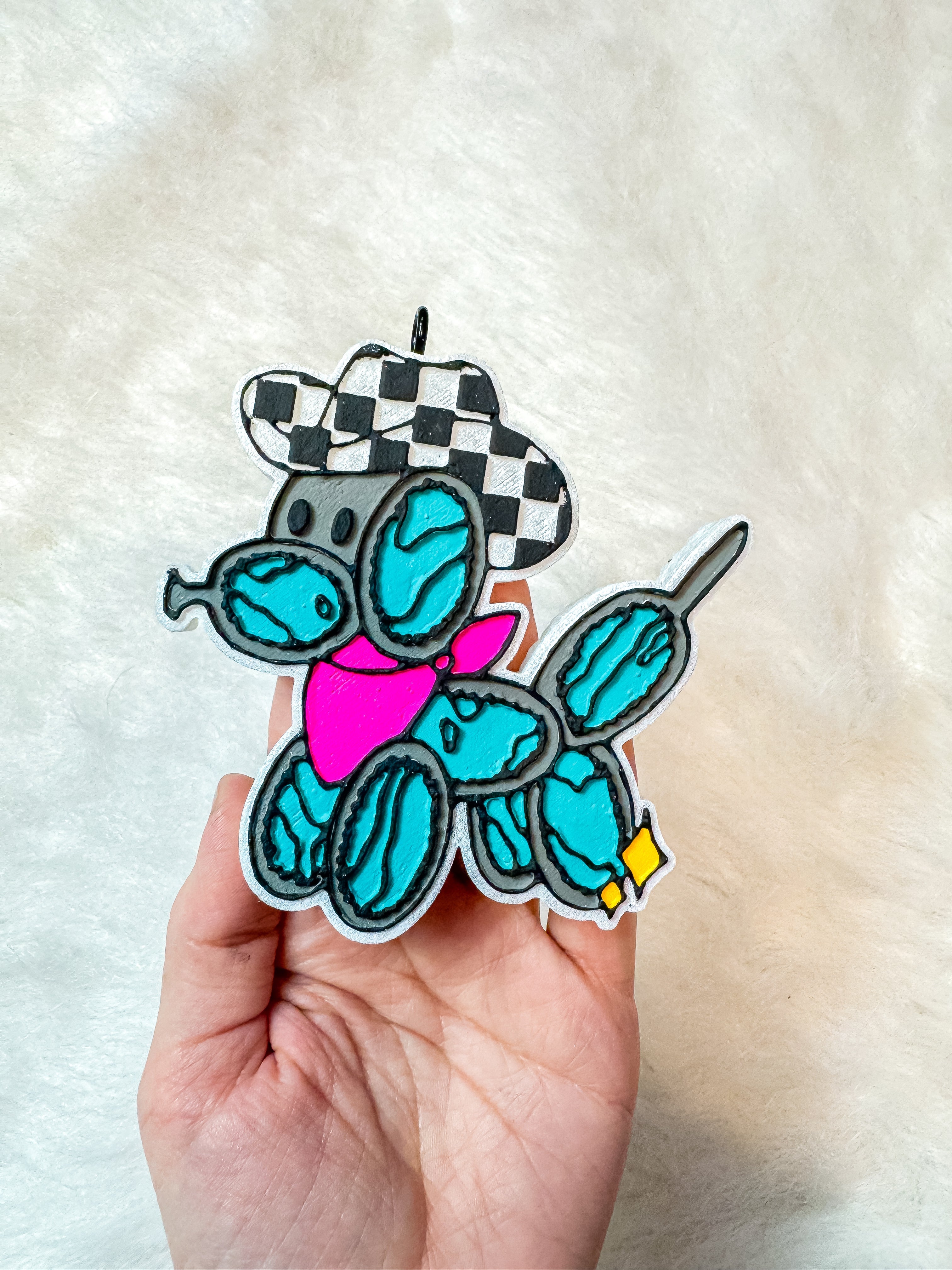 Western Balloon Dog Freshie