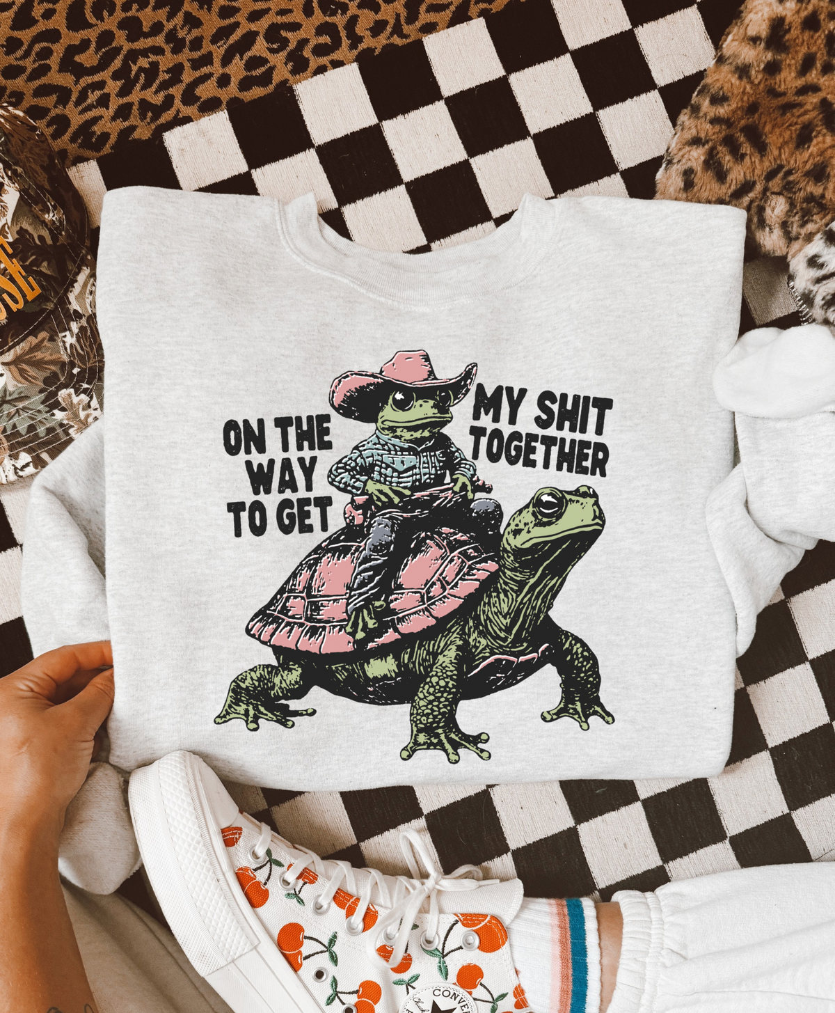 On The Way TEE or CREWNECK